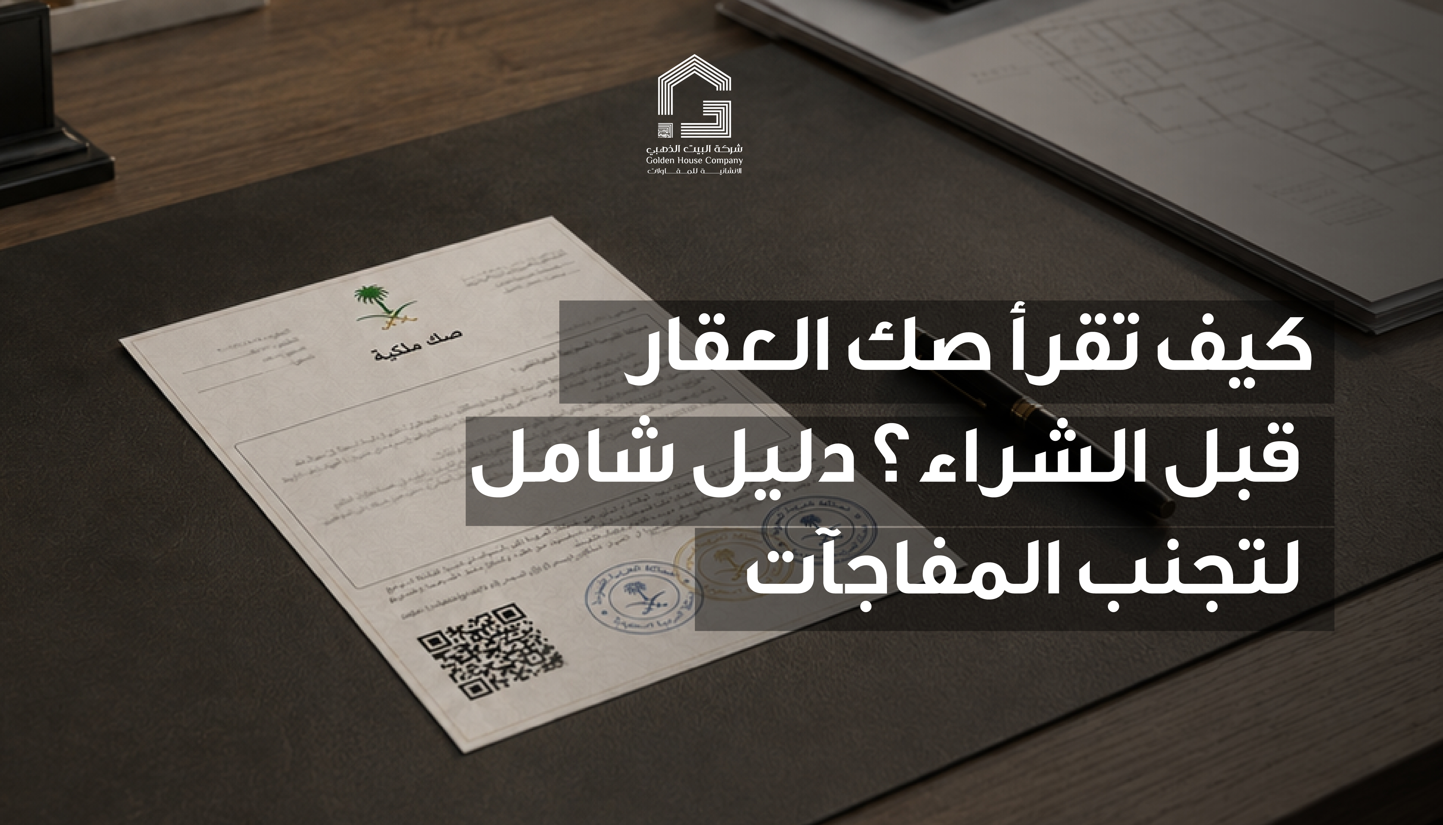 كيف تقرأ صك العقار قبل الشراء؟ دليل شامل لتجنب المفاجآت